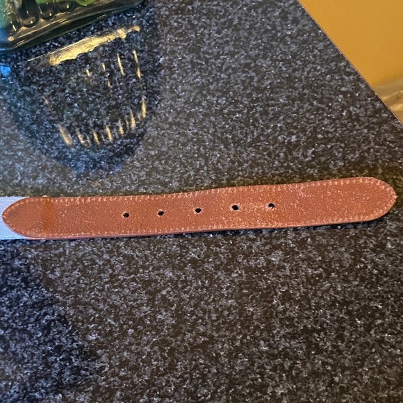 Peter Millar Brown and Tan Canvas/Leather Belt 
Size 36 - Picture 5 of 7